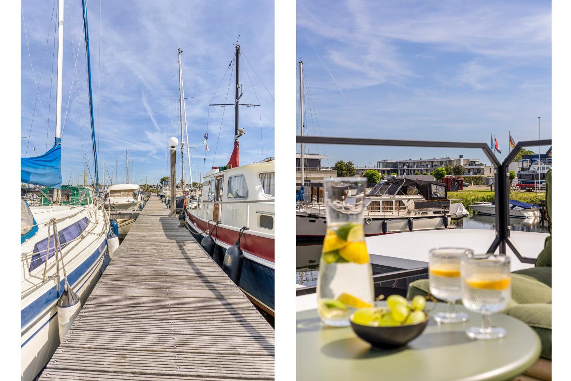 Cosy Tiny Houseboats Near Beach And Restaurants By Weltevreden Experience Zeewolde Luaran gambar